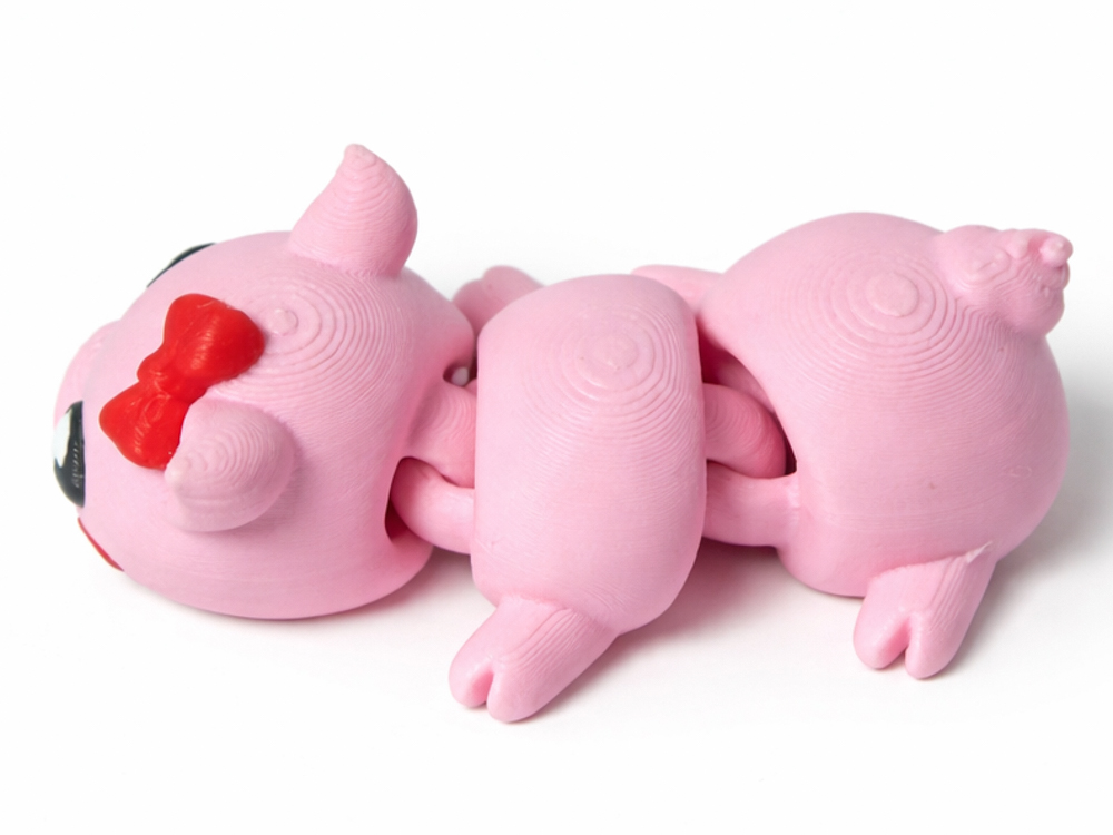 Pohyblivé 3D prasátko – originální flexi figurka